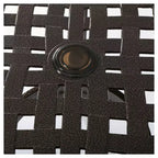 Tavolo quadrato in fusione di alluminio Phoenix - Bronzo martellato - Christopher Knight Home