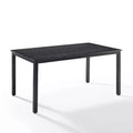 Kaplan Rectangle Outdoor Dining Table Oil Rubbed Bronze - Crosley
