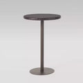 Dominic Wicker Round Bar Table Multibrown - Christopher Knight Home: Weather-Resistant Patio Furniture