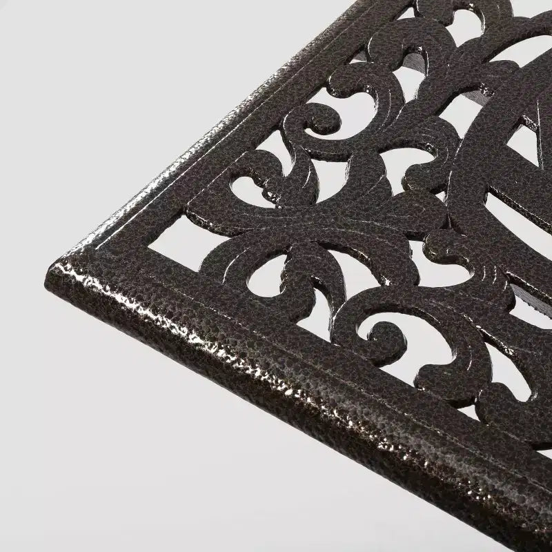 Tavolo Phoenix Rettangolare in Alluminio Fuso - Bronzo Martellato - Christopher Knight Home: Resistente alle Intemperie, 6 Posti