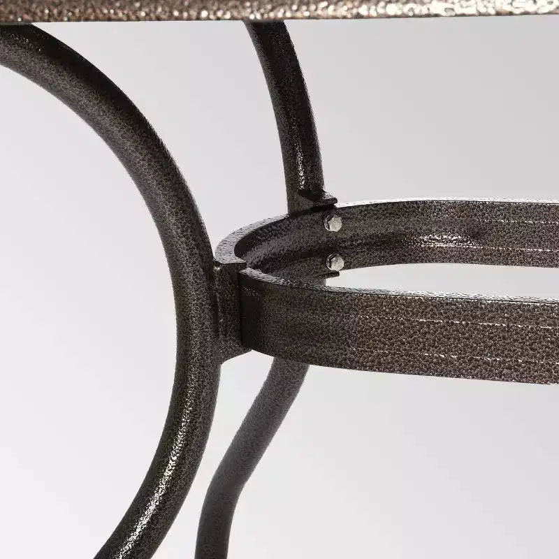 Tavolo Phoenix Rettangolare in Alluminio Fuso - Bronzo Martellato - Christopher Knight Home: Resistente alle Intemperie, 6 Posti