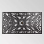 Tavolo Phoenix Rettangolare in Alluminio Fuso - Bronzo Martellato - Christopher Knight Home: Resistente alle Intemperie, 6 Posti