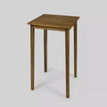 Polaris Acacia Wood Square Bar Table Teak - Christopher Knight Home: Outdoor Patio Furniture, Weather-Resistant