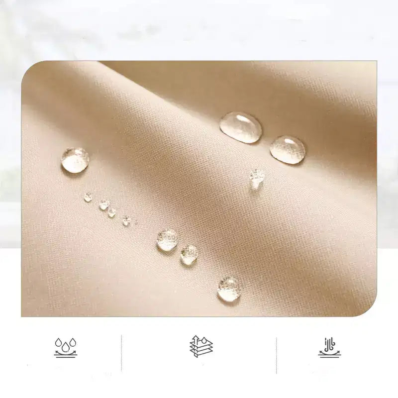 Set da pranzo da esterno 7 pz con tavolo rettangolare con foro per ombrellone da 4 cm e sedie a bracciolo girevoli imbottite - Captiva Design