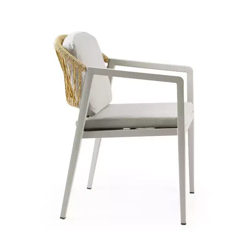 Christopher Knight 7 pz Home Jasmine Set da pranzo per esterni a 6 posti con struttura in ferro e legno di acacia