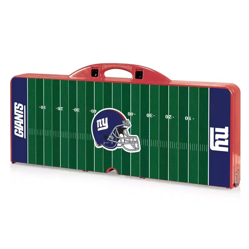 Tavolo pieghevole portatile NFL New York Giants con sedili