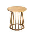 Christopher Knight Home Aegis Outdoor Round Top Acacia Wood Dining Table, Teak