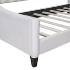 Whisen 80.7''L x 45.6''W Divano Letto Moderno di Lusso con Bottoni Trapuntati