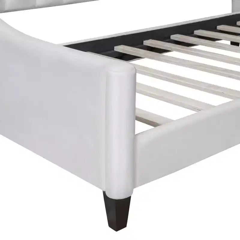 Whisen 80.7''L x 45.6''W Divano Letto Moderno di Lusso con Bottoni Trapuntati
