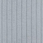 Divano Letto a L Imbottito in Velluto a Coste, Twin/Full Size, 4D - ModernLuxe