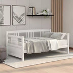 Daybed con struttura in legno massiccio Whisen Modern Design, dimensioni piazza singola