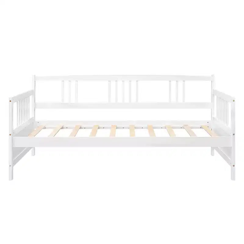 Daybed con struttura in legno massiccio Whisen Modern Design, dimensioni piazza singola