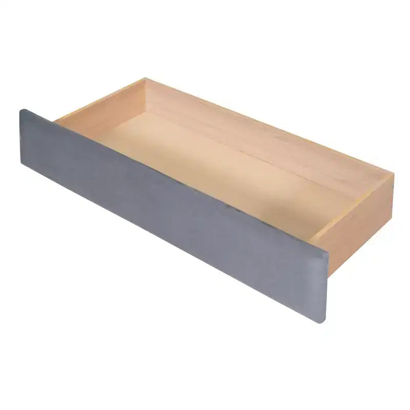 Divano letto imbottito a una piazza Whisen Morden Design con braccioli contenitore e porta USB