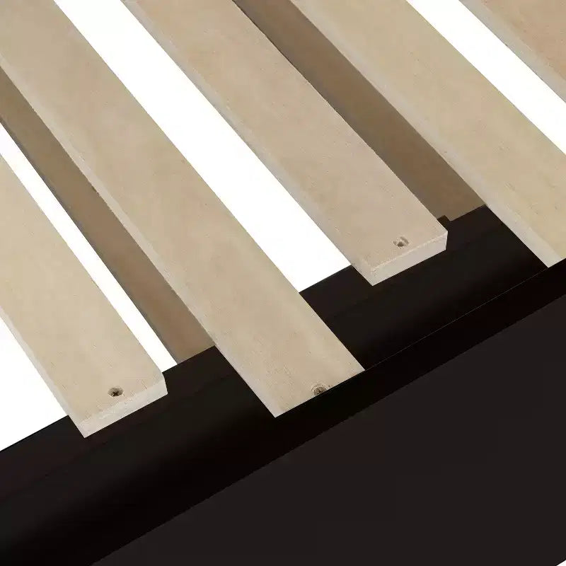 Divano letto in legno Whisen con letto estraibile, telaio estensibile da singolo a king-size