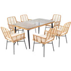 Set da pranzo Beson 7 pezzi - Interno/Esterno - PAT9010 - Safavieh