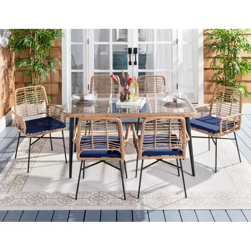 Set da pranzo Beson 7 pezzi - Interno/Esterno - PAT9010 - Safavieh