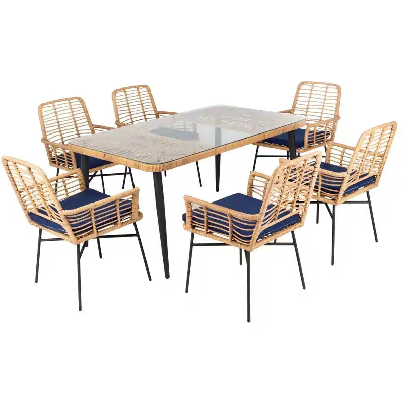 Set da pranzo Beson 7 pezzi - Interno/Esterno - PAT9010 - Safavieh