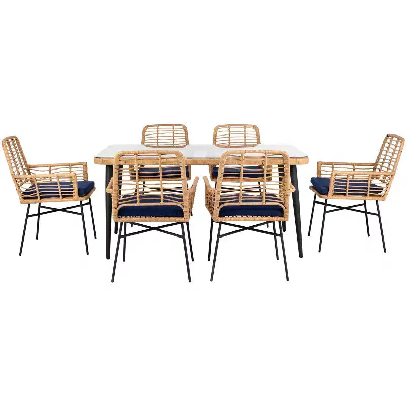 Set da pranzo Beson 7 pezzi - Interno/Esterno - PAT9010 - Safavieh