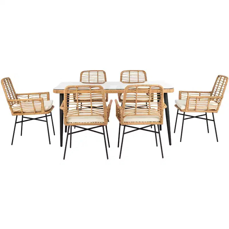 Set da pranzo Beson 7 pezzi - Interno/Esterno - PAT9010 - Safavieh
