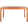 Dores Patio Dining Table - Indoor/Outdoor - PAT7061 - Natural - Safavieh