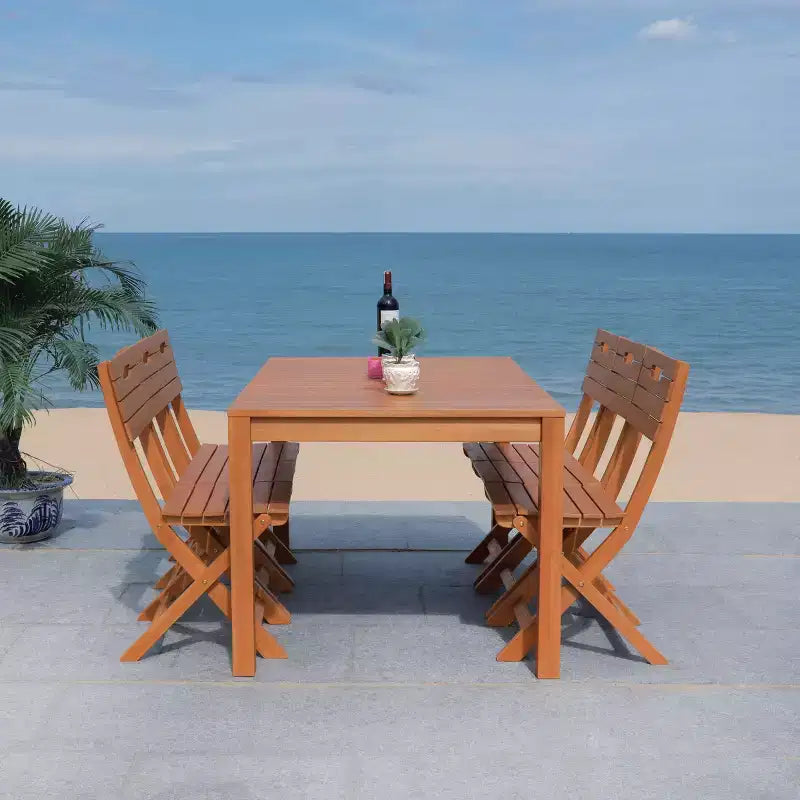 Tavolo da pranzo Dores Patio - Per interni/esterni - PAT7061 - Naturale - Safavieh