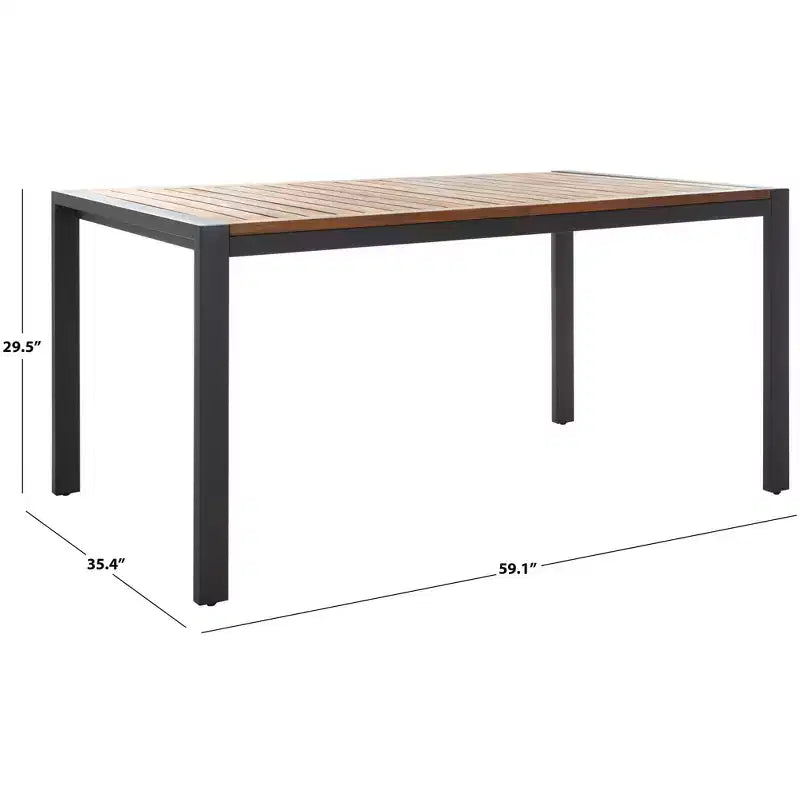 Tavolo da pranzo da esterno Guthrie - Da interno/esterno - PAT7734 - Naturale - Safavieh