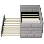 Divano letto matrimoniale imbottito Whisen Modern Design con letto estraibile