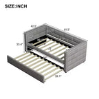 Divano letto matrimoniale imbottito Whisen Modern Design con letto estraibile