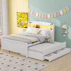 Whisen Modern Design Twin Size Upholstered Daybed with Trundle