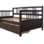 Divano letto a due piazze/matrimoniale, struttura in legno con letto estraibile a una piazza/due cassetti -ModernLuxe