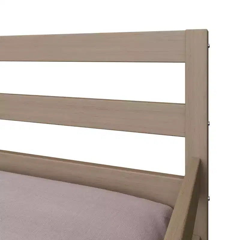 ChaletPosh Letto a Scomparsa in Legno di Dimensioni Singole con Materasso Estraibile