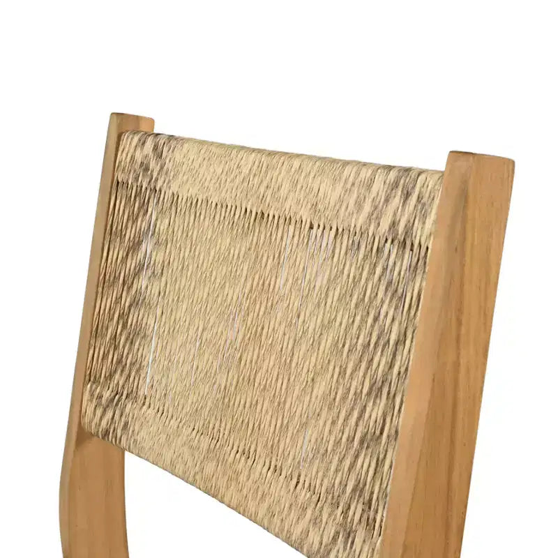 Christopher Knight Home Gaye Set Bar 5 Pezzi da Esterno in Rattan e Legno di Acacia