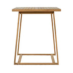 Christopher Knight Home Gaye Set Bar 5 Pezzi da Esterno in Rattan e Legno di Acacia