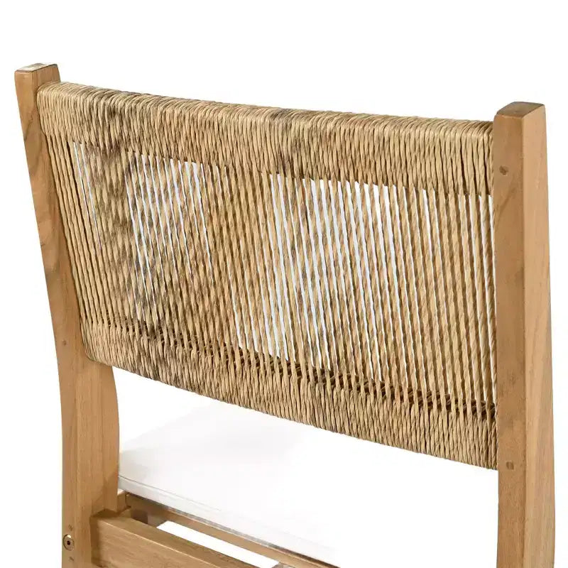 Christopher Knight Home Gaye Set Bar 5 Pezzi da Esterno in Rattan e Legno di Acacia