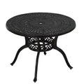 FDW Outdoor Table with Intricate Design Weather-Resistant Finish Patio Furniture