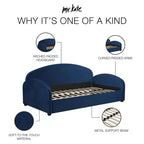 Divano letto imbottito Mr. Kate Moon