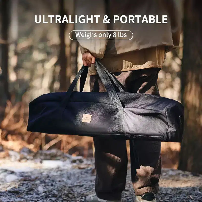 Naturehike Tavolo da campeggio pieghevole IGT, Sistema di cottura IGT portatile da esterno, Tavolo da campeggio ultraleggero in alluminio con borsa per il trasporto per picnic in auto