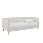 DHP Letto Imbottito Alicent Grigio Chiaro
