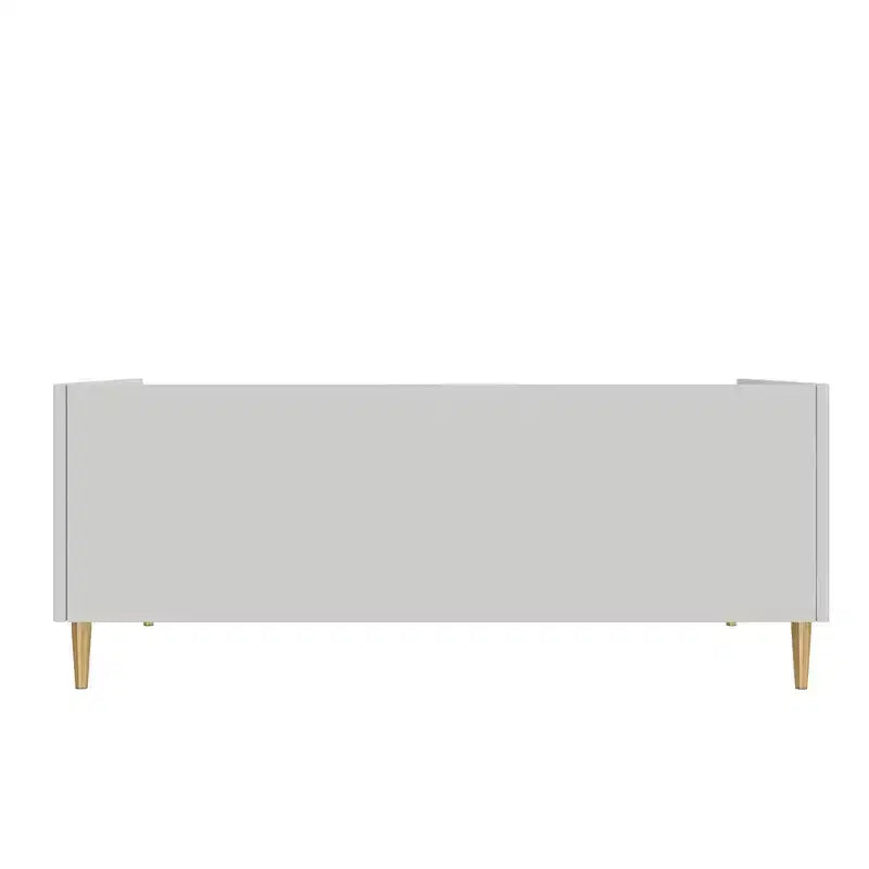DHP Letto Imbottito Alicent Grigio Chiaro