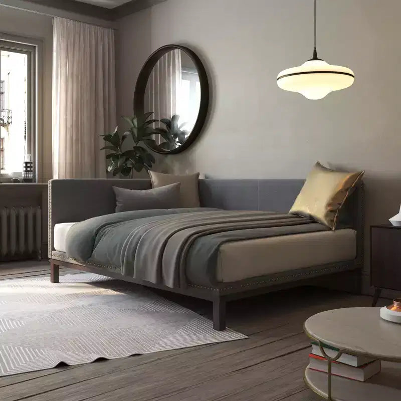 DHP Divano Letto Moderno Imbottito Metà Secolo
