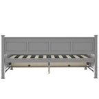 Letto da giorno in legno Whisen, stile casual moderno e rustico, una piazza e mezza