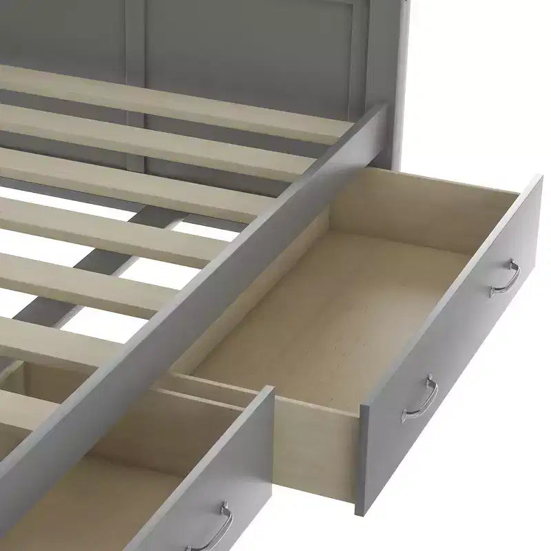 Letto da giorno in legno Whisen, stile casual moderno e rustico, una piazza e mezza
