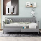 Letto da giorno in legno Whisen, stile casual moderno e rustico, una piazza e mezza