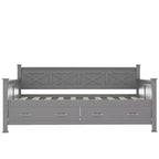 Letto da giorno in legno Whisen, stile casual moderno e rustico, una piazza e mezza