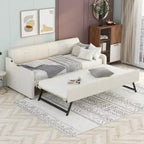 Divano letto Whisen Tappezzeria con Letto Estraibile Sollevabile e Design con Ricarica USB