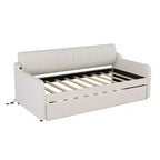 Divano letto Whisen Tappezzeria con Letto Estraibile Sollevabile e Design con Ricarica USB