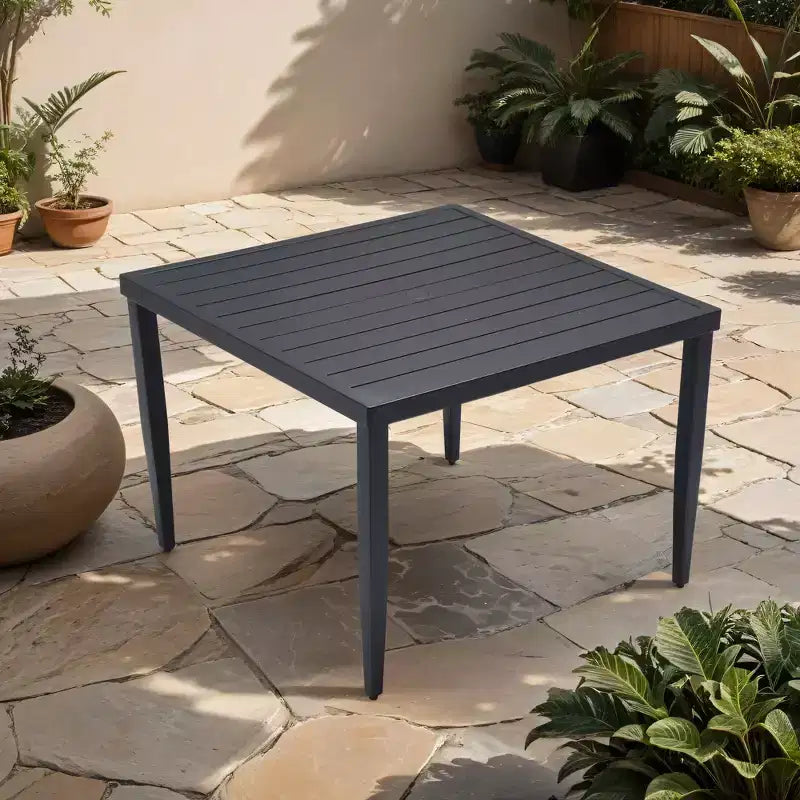 Christopher Knight Home Jason 40 Square Dining Table with Umbrella Hole