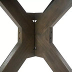 Christopher Knight Home Valence Set da Pranzo da Esterno a 5 Pezzi in Legno di Acacia con Cuscini Resistenti all'Acqua