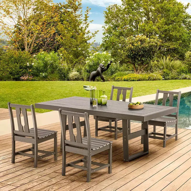 Set da pranzo rettangolare EROMMY da 4 persone per esterni