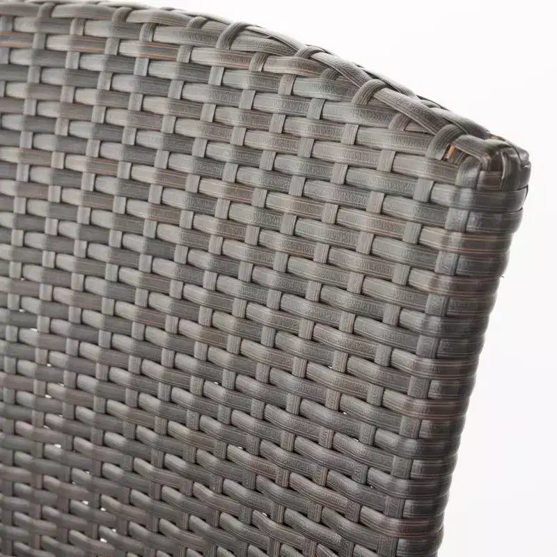Christopher Knight Home Landis Set Bar da Esterno in Rattan Sintetico da 5 Pezzi, Multimarrone